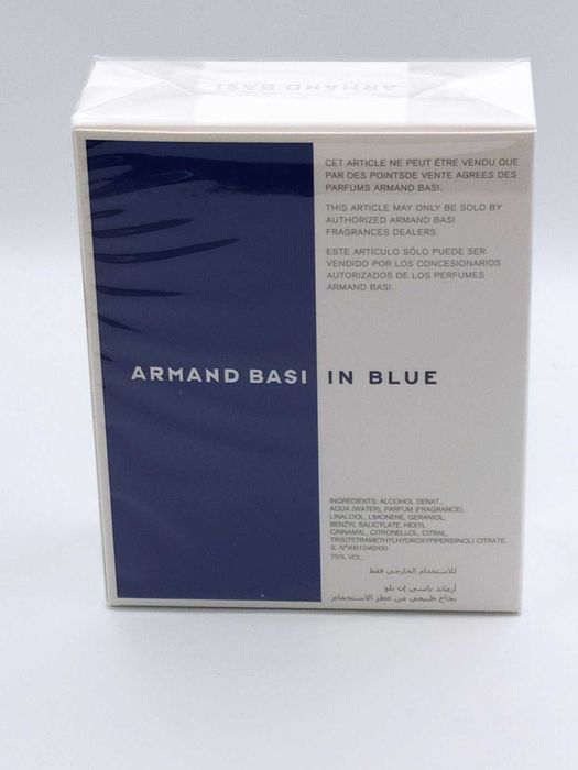 Armand Basi In Blue edt 100 мл Оригинал