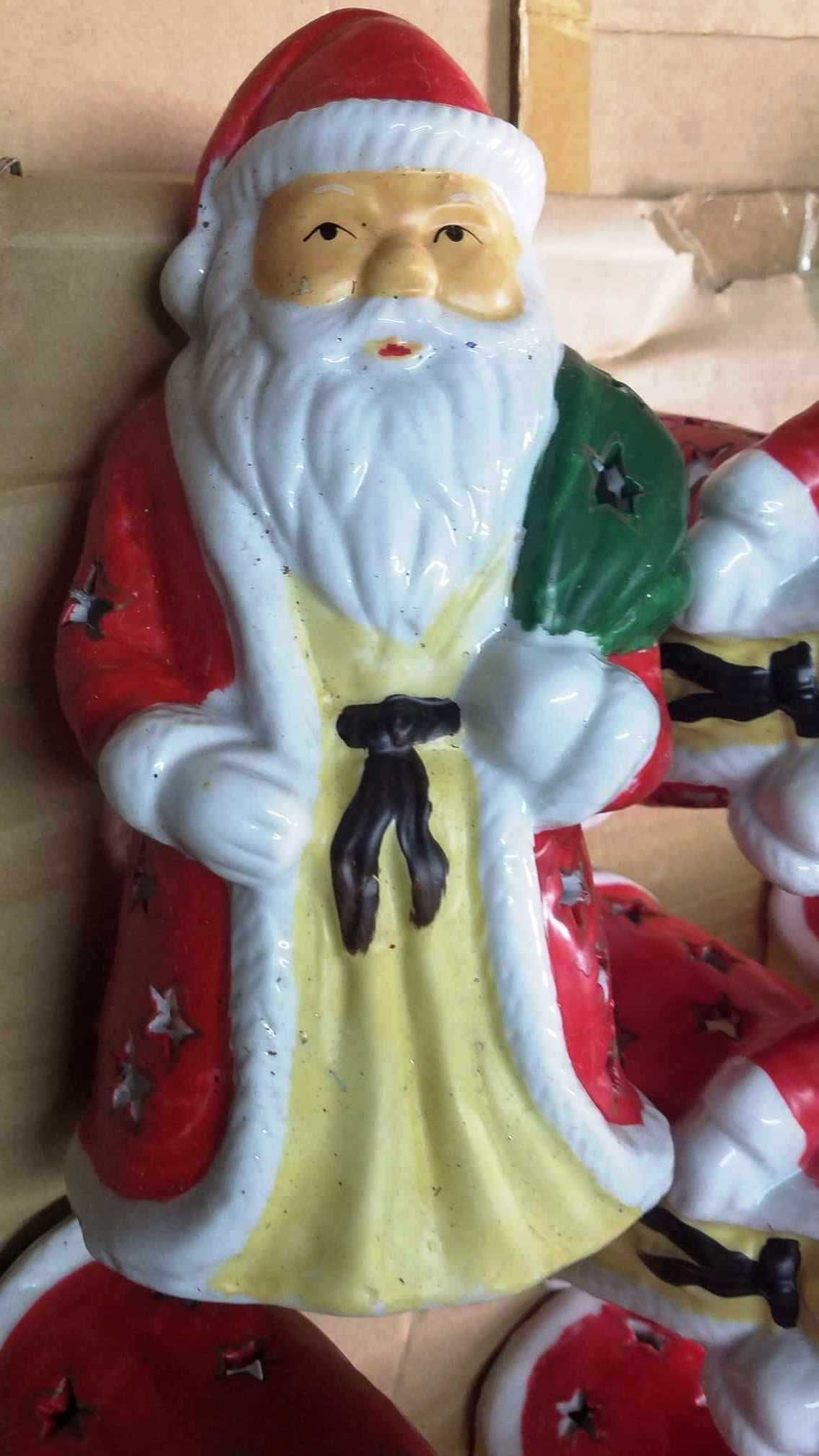 Pai natal em cerâmica