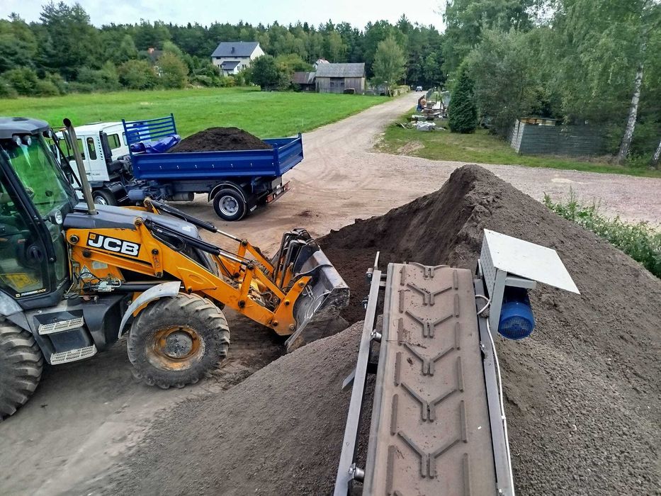 Ziemia Piasek Kruszywa Siana Czarnoziem Humus Ogrodowa TRANSPORT