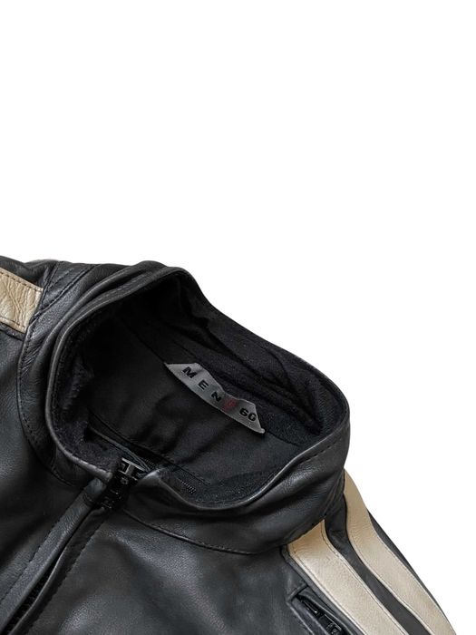 Skórzany komplet na motocykl z ochraniaczami, rozmiar XL