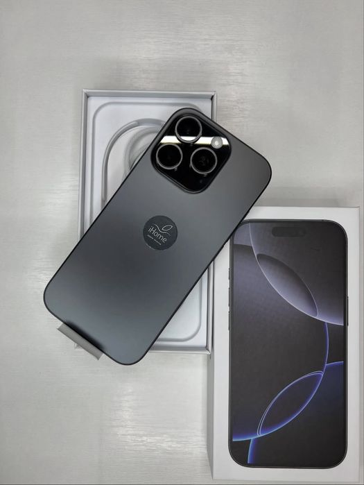 iPhone 16 Pro 256GB Black Titanium NEVERLOCK