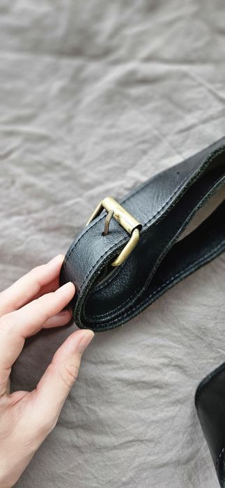 Шкіряна сумка жіноча через плече від boorbon