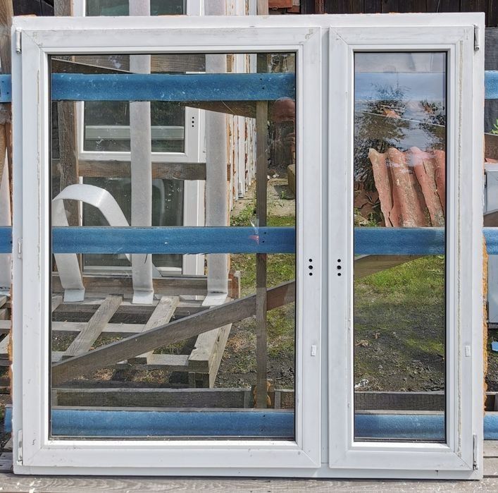 Okno okna złoty dąb,brązowe PCV 57x84,87x144,177x144,158x139