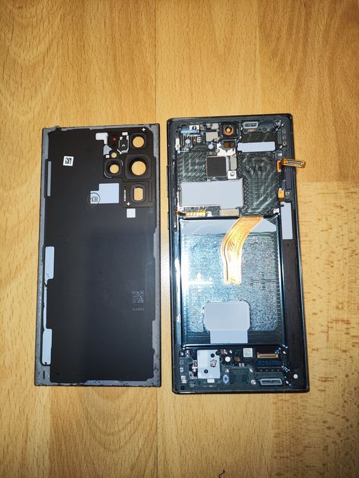 Samsung S22 ultra green wyświetlacz + plecki