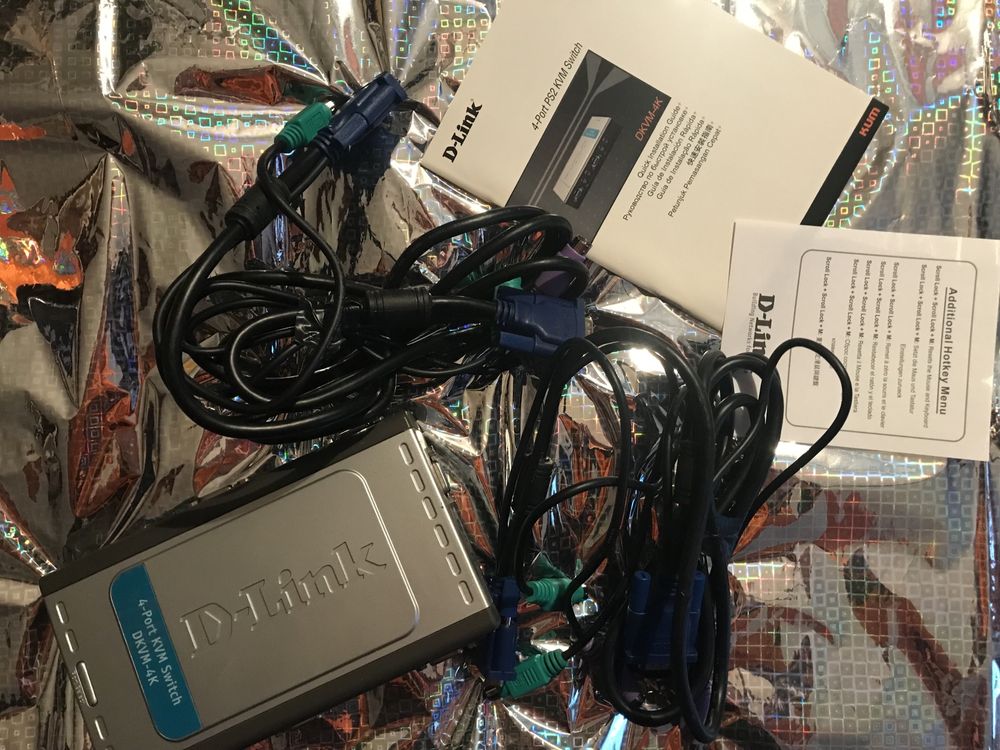 D-Link DKVM-4K Переключатель KVM, новый.