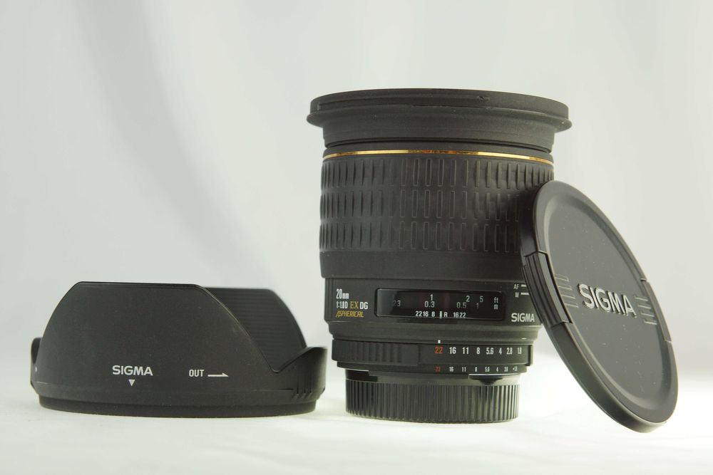 Obiektyw szerokokątny SIGMA DG EX 20mm f/1.8 do Nikon F # Gwarancja FV