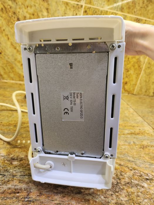 Toster opiekacz biały Łucznik TS-50