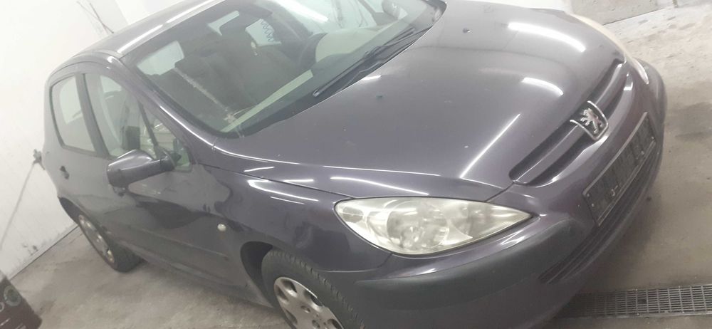 peugeot 307 1.6b zderzak skrzynia lampa tłumik części KKGC