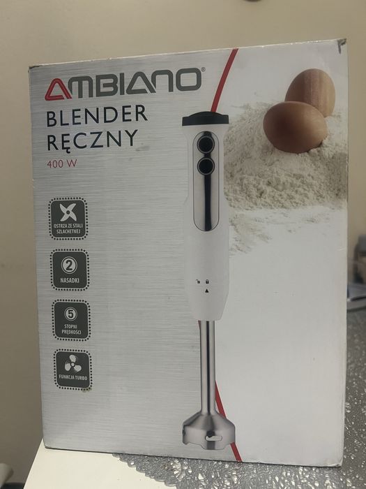 Blender ręcxny z akcesoriami