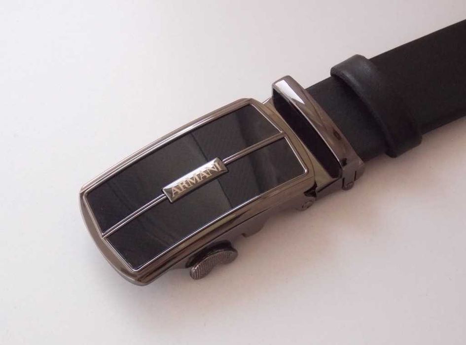 Мужской кожаный ремень автомат / шкіряний ремінь чоловічий