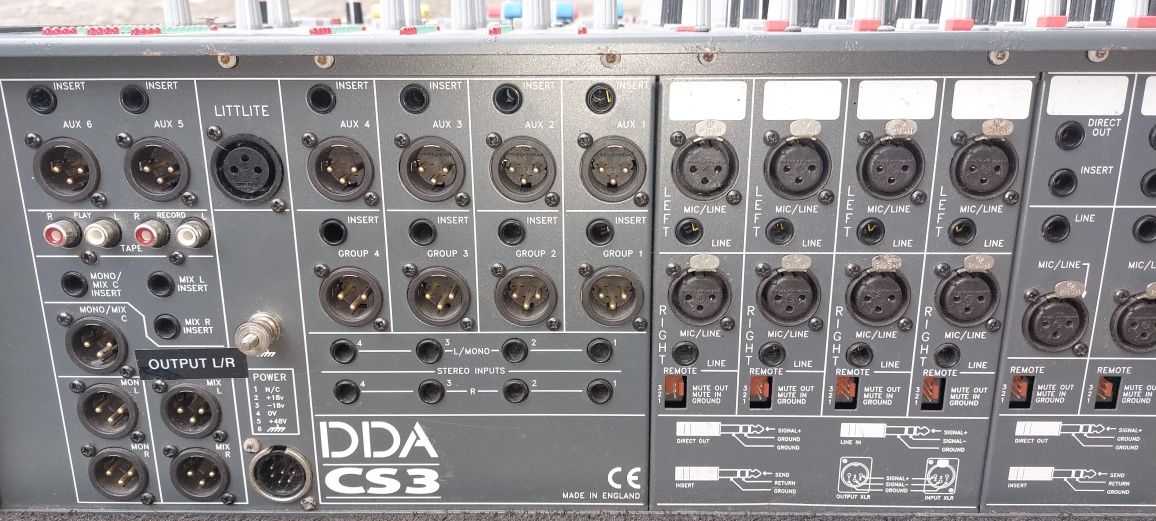 Mixer DDA CS3 Klar teknik 24 kanały