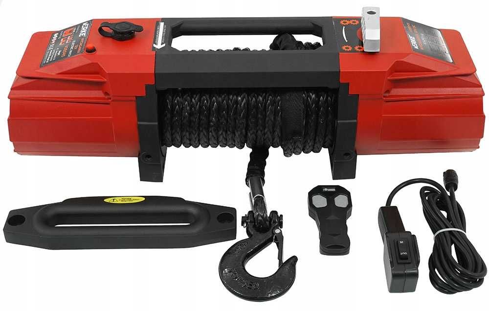 Wyciągarka elektryczna samochodowa 12V 6120KG LAWETY 24M