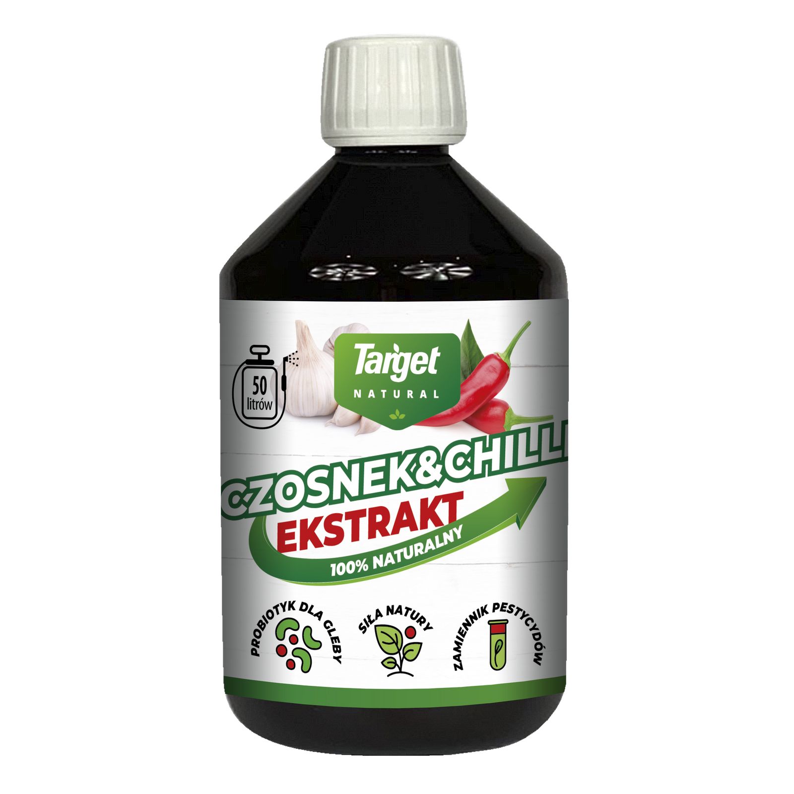 Czosnek & Chilli – Naturalny Ekstrakt – 500 ml Target