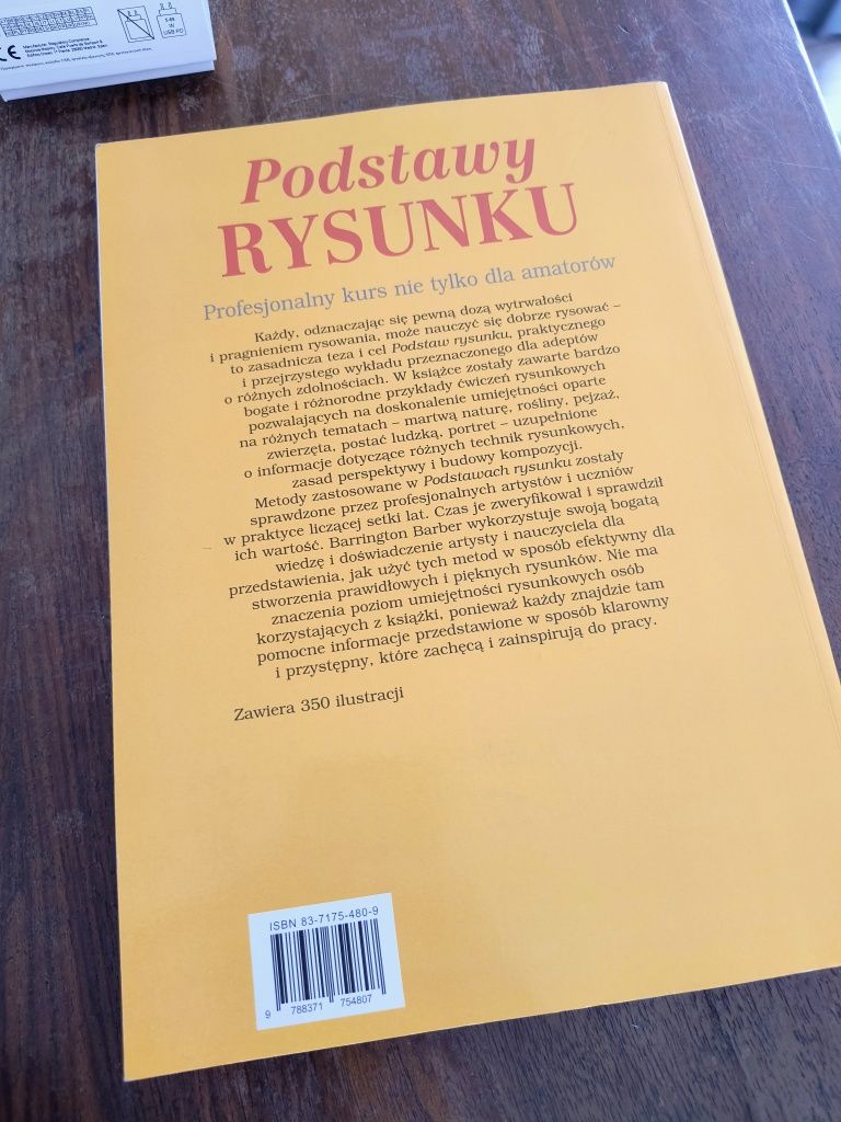 Książka podstawy rysunku