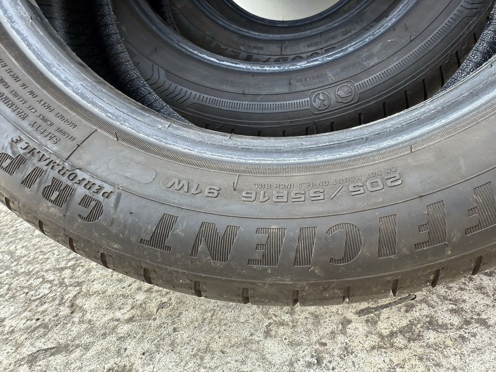 Резина, шини Good Year 205/55 r16 91W літо профіль 7 мм