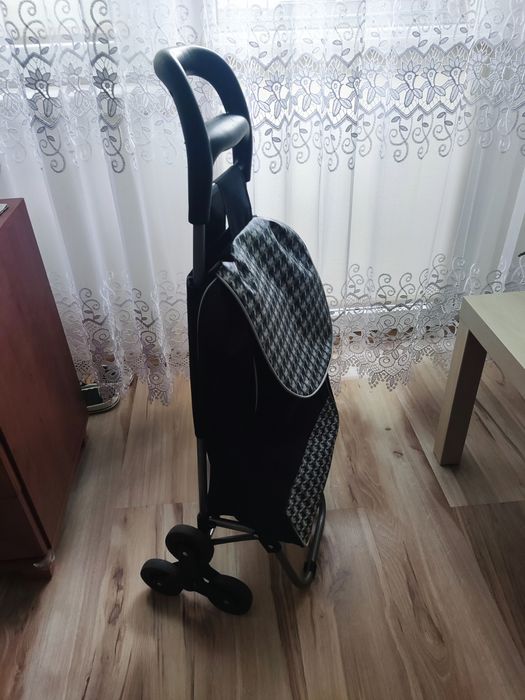 Torba schodowa wózek na zakupy z potrójnymi gumowymi kołami