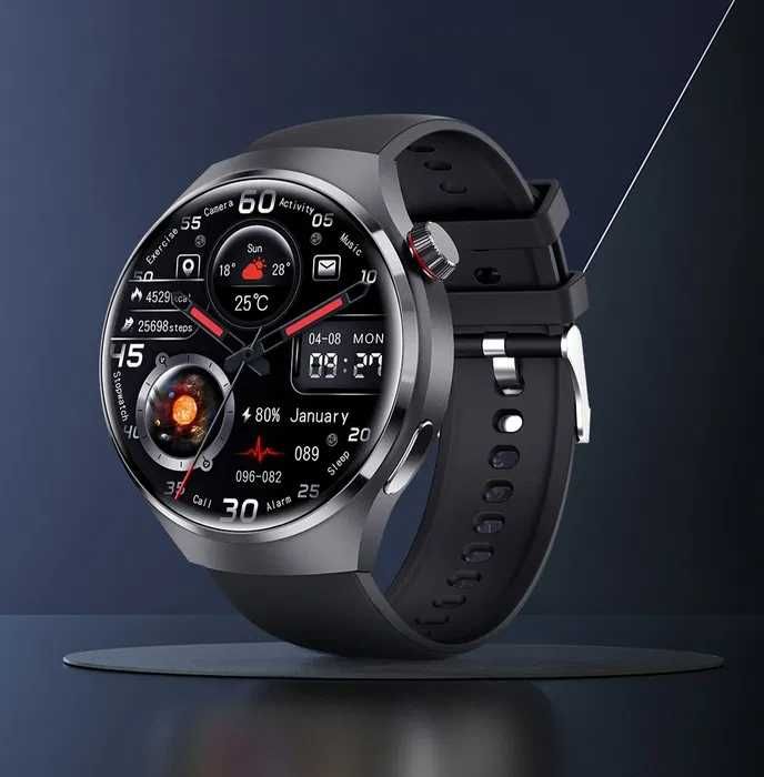 Watch GT 4 PRO smartwach/amoled/3 paski