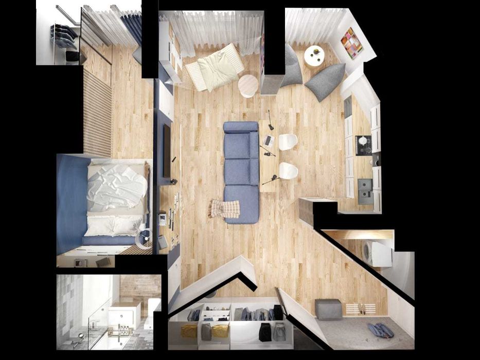 2-кімнатна квартира, вул. Ризька 73г, ЖК Сирецький Бояр, м. Сирець