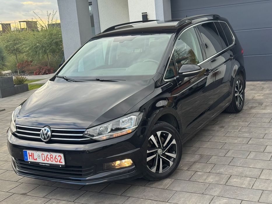 Volkswagen Touran 1.4TSI 150KM DSG 7osobowy Lifting 2 komplety kół Opłacony