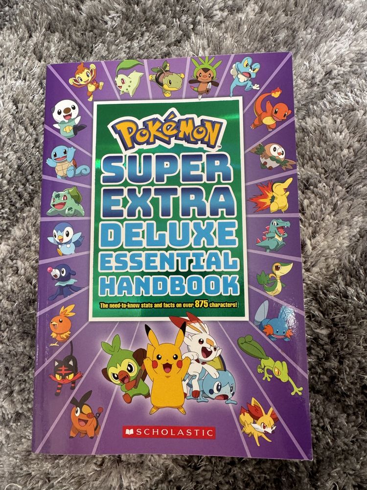 Pokemon podręcznik trenera album książka English