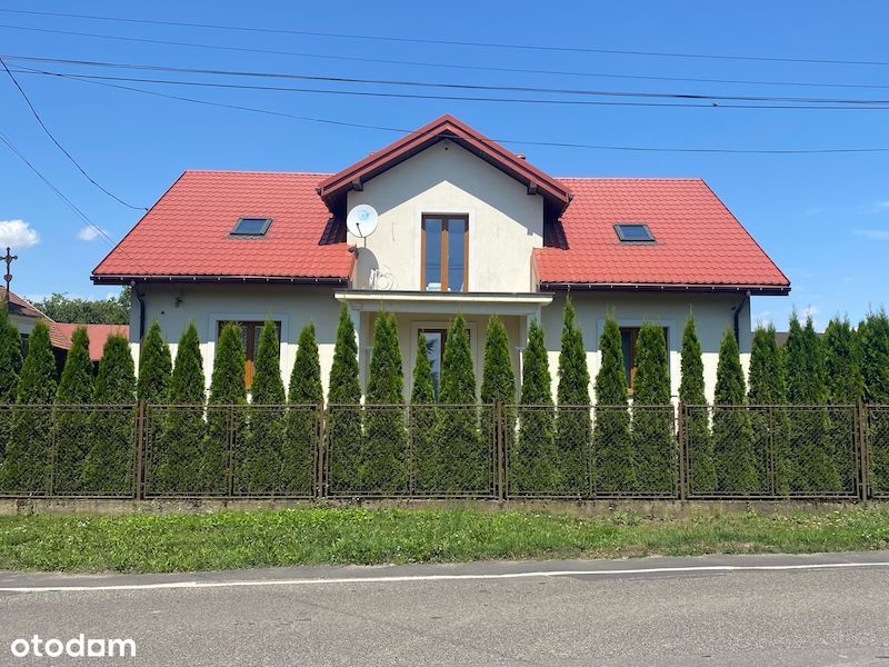 Przestronny dom 180m2. Duża 19ar działka. Blisko S7, PKP, MPK, szkoła