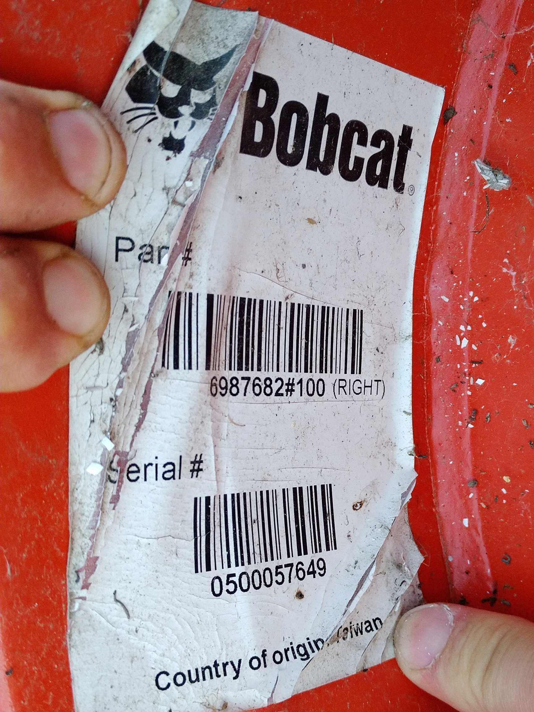 Колесо цельнолитое с диском, Bobcat 6987683 и 6987682 30x10-16, новые