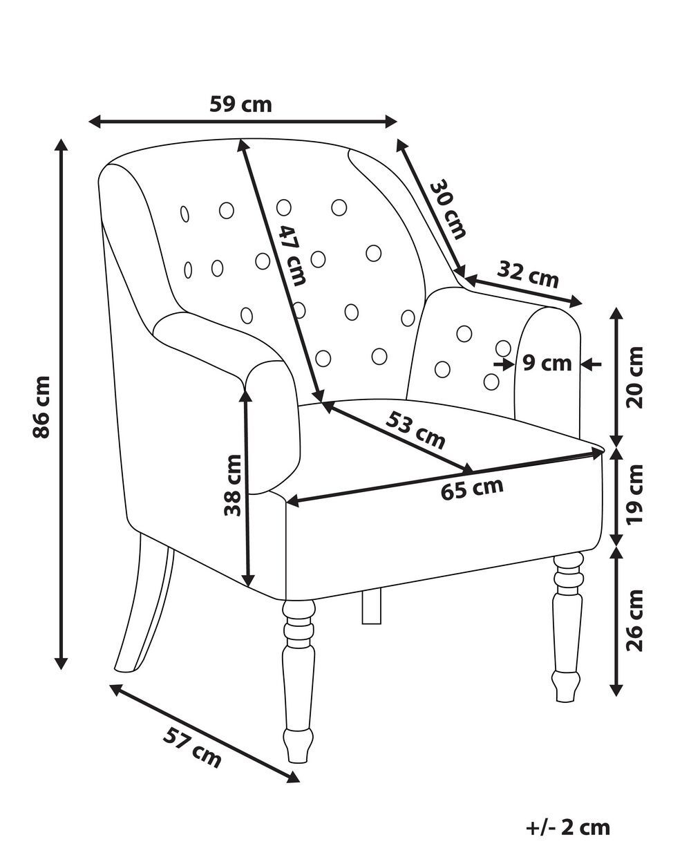Fotel Beliani patchwork wielokolorowy