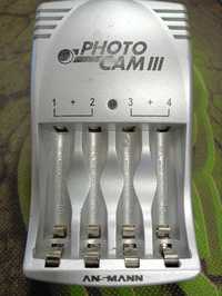 Зарядний пристрій для акумуляторів AA/AAA Ansmann PhotoCam III