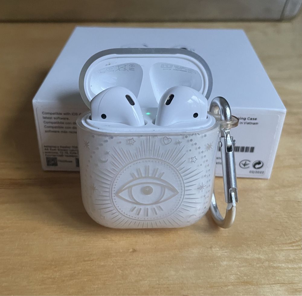 ОРИГИНАЛ! Наушники Apple AirPods with Charging Case MV7N2TY/A