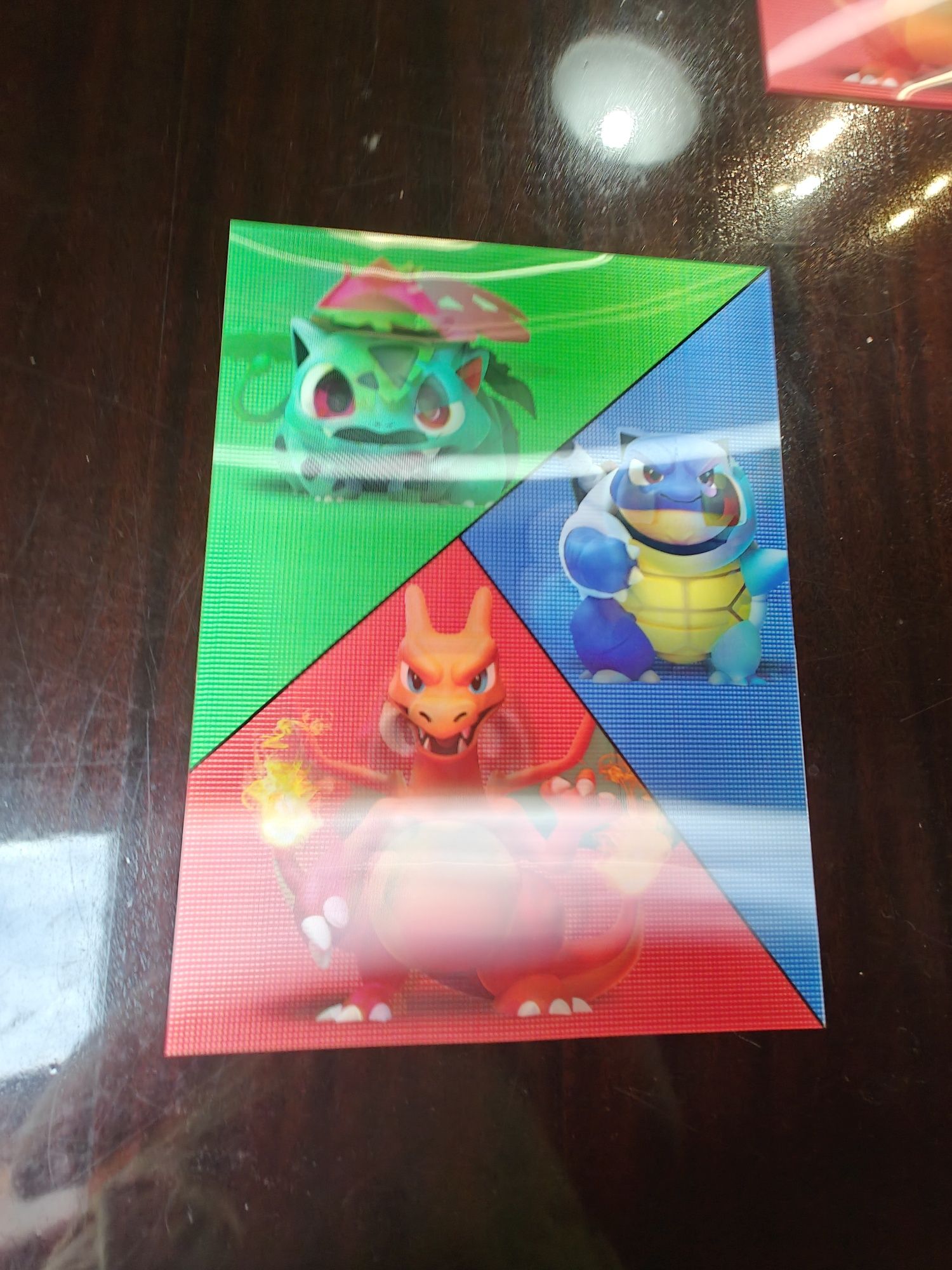 Cartas Pokémon poster 3d