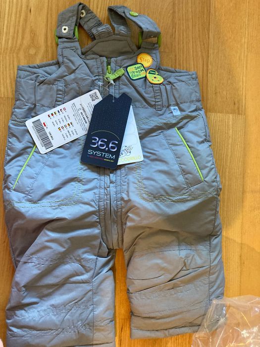 Spodnie zimowe niemowlęce, nowe Coccodrillo.