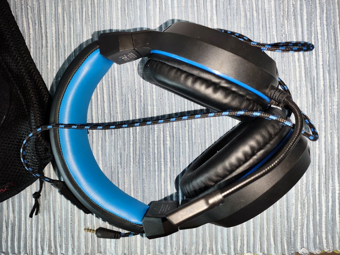 Nowe słuchawki na 3.5mm jacka z mikrofonem playstation,laptop,gry