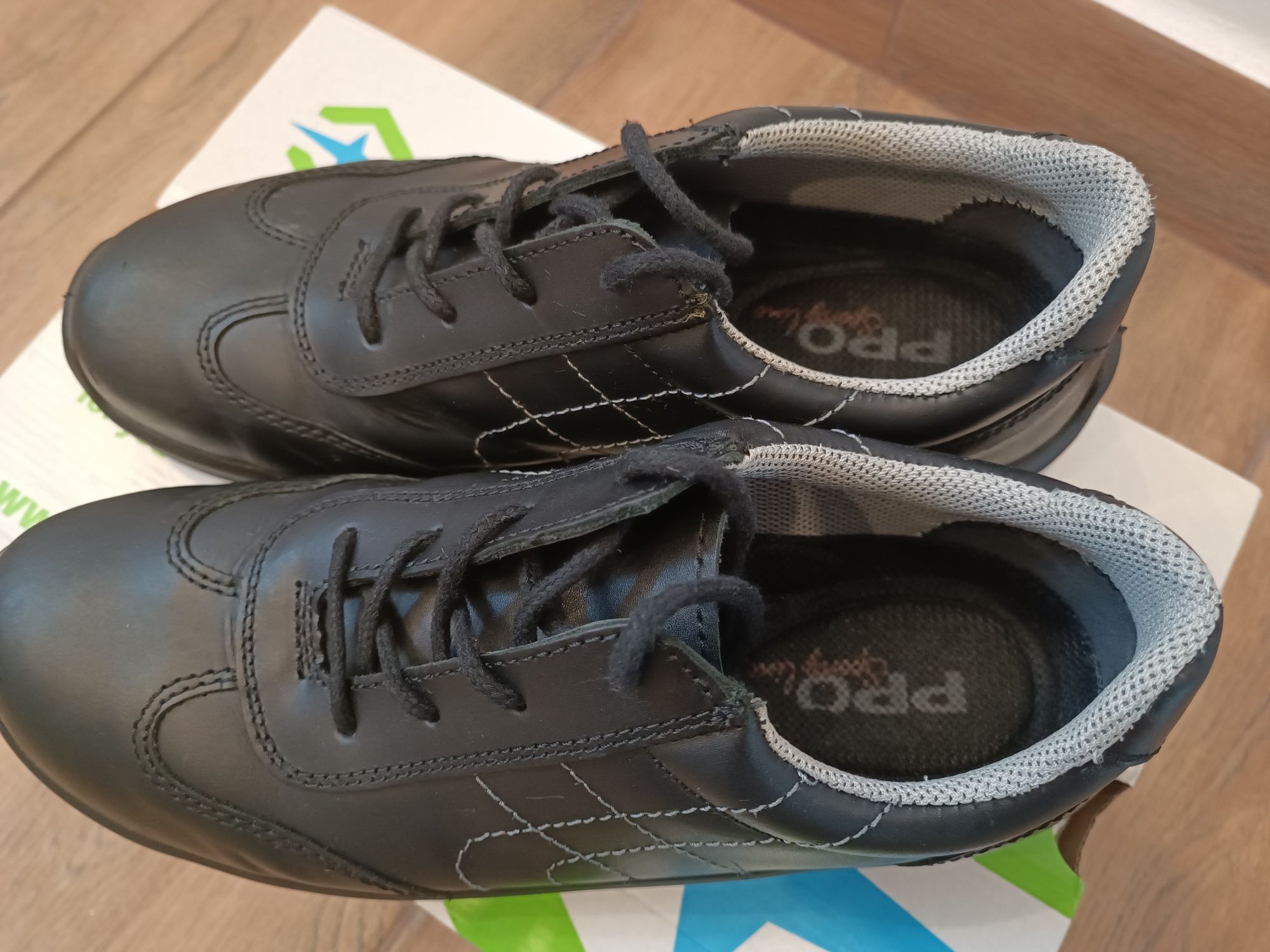 Buty robocze bezpieczne BHP skórzane PPO r. 41 model 504