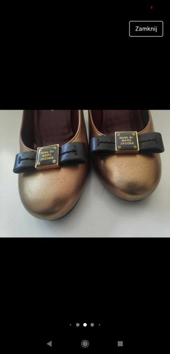 Marc Jacobs piękne buty 36,5 obcas 10cm
