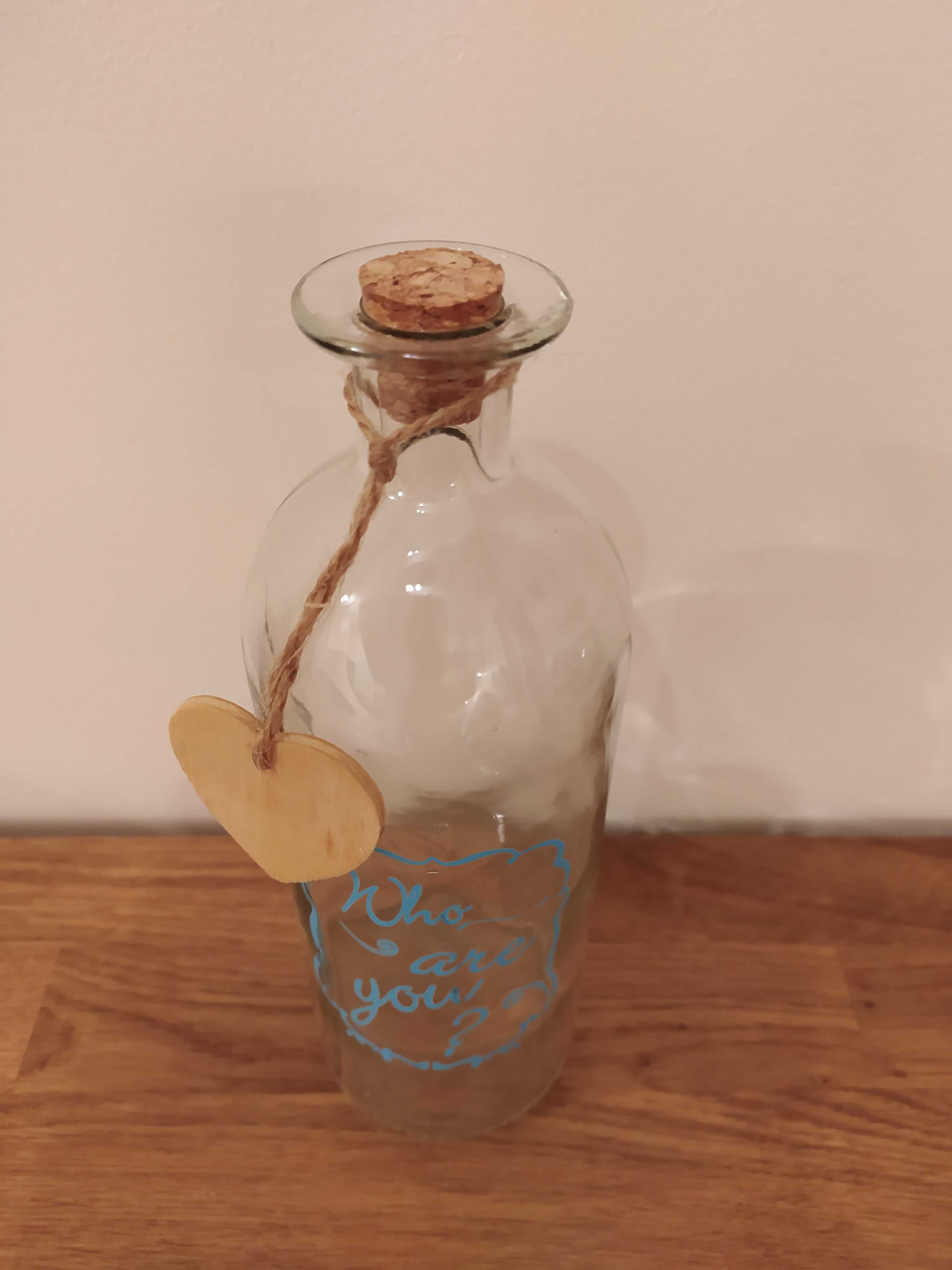 Ozdobna butelka wazon