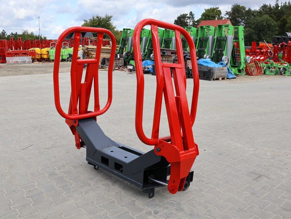 Chwytak do bel 2 SIŁOWNIKI balotów sianokiszonki Wzmocniony