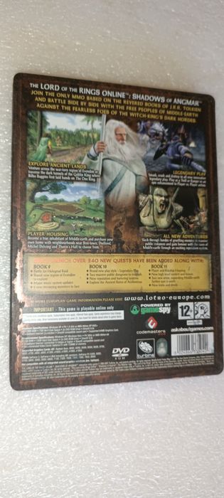 Raro jogo PC senhor dos anéis gold edition ano 1995