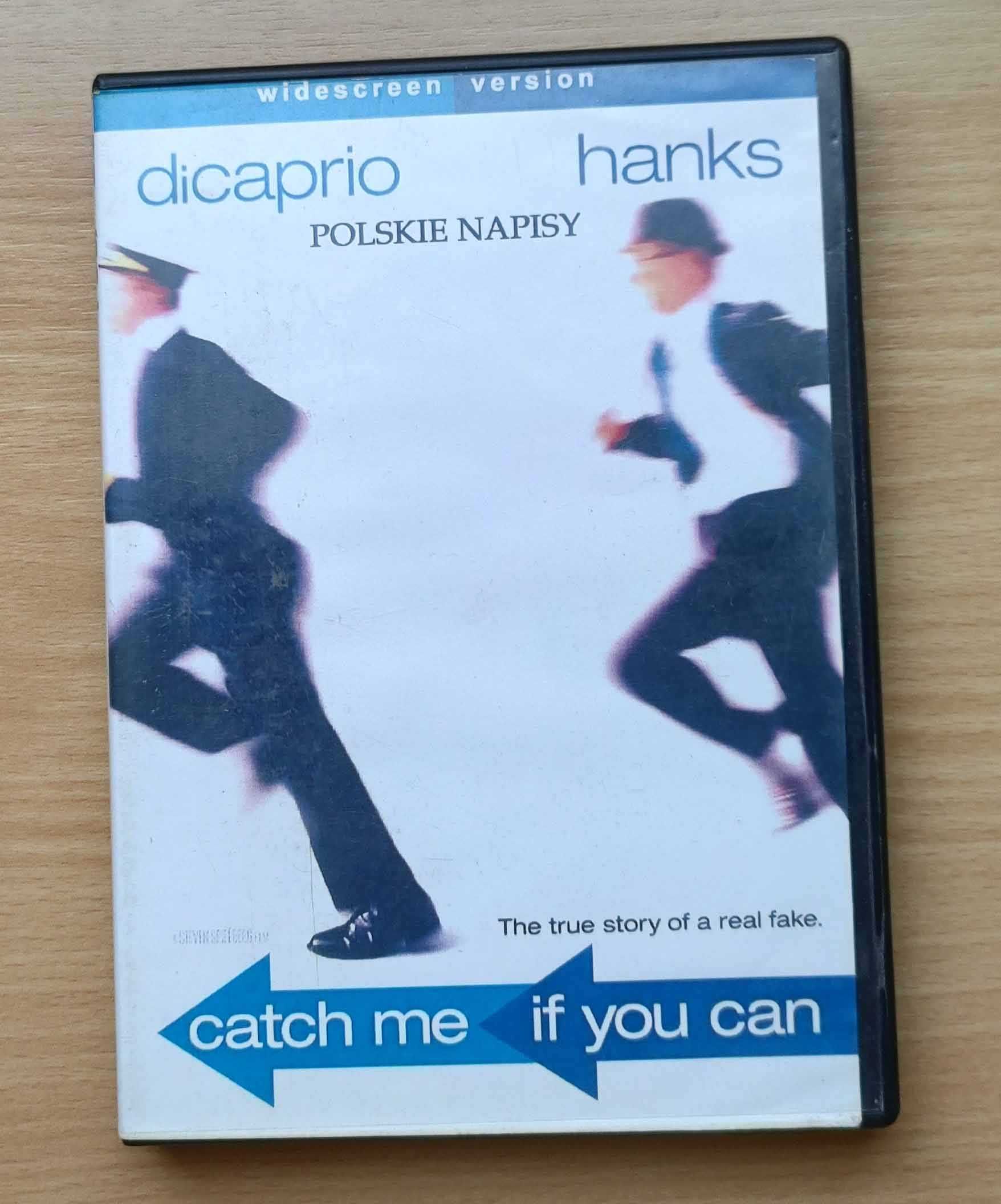 Złap mnie jeśli potrafisz - film na dvd - wyst. L. DiCaprio, T. Hanks