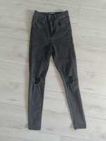 Spodnie czarne 36
