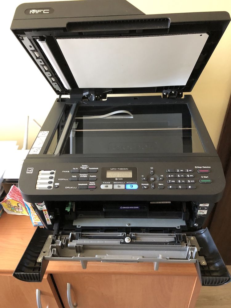 Drukarka laserowa Mfc-7460dn mono duplex skaner router