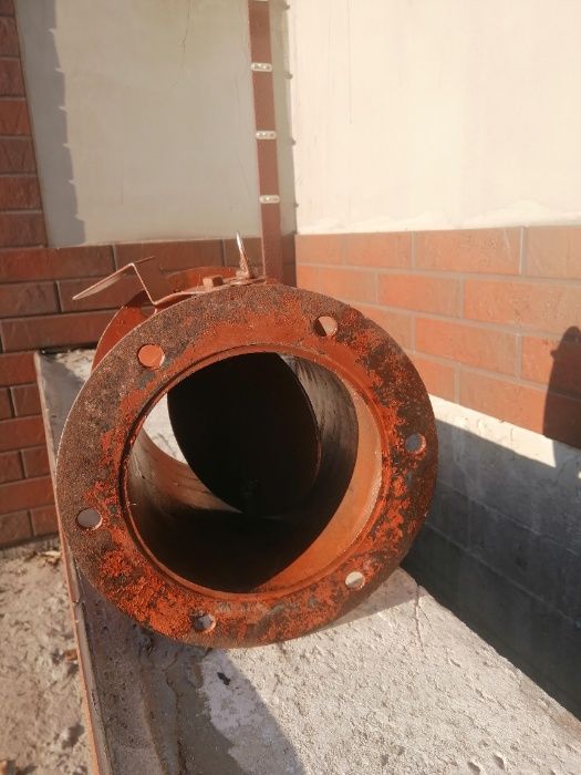 Заслонка воздушная круглого сечения