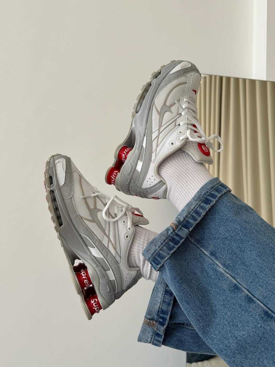 Nike Shox Ride 2 SP Supreme White Red