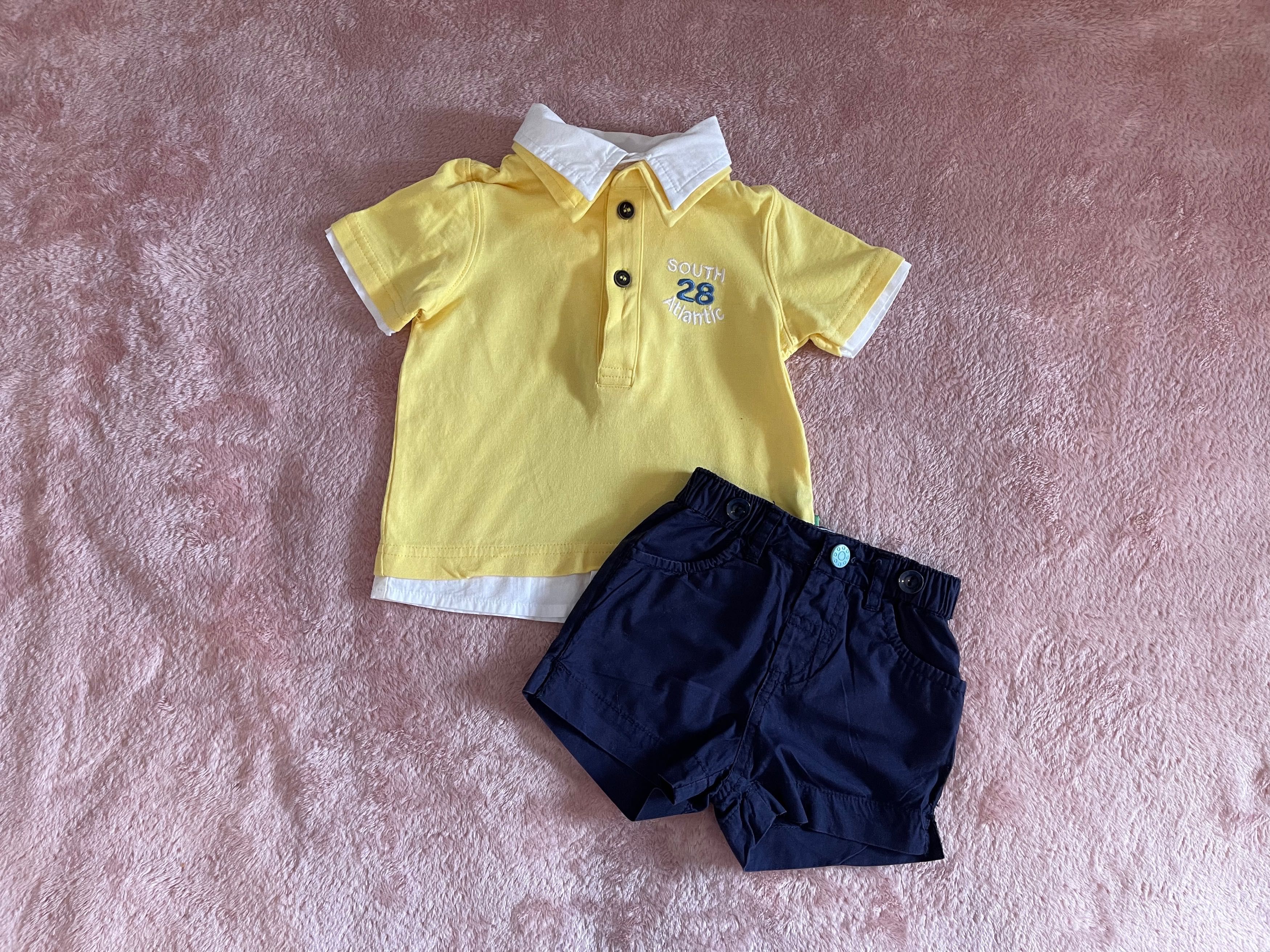 NOWA koszulka polo chłopięca Mothercare rozmiar 68