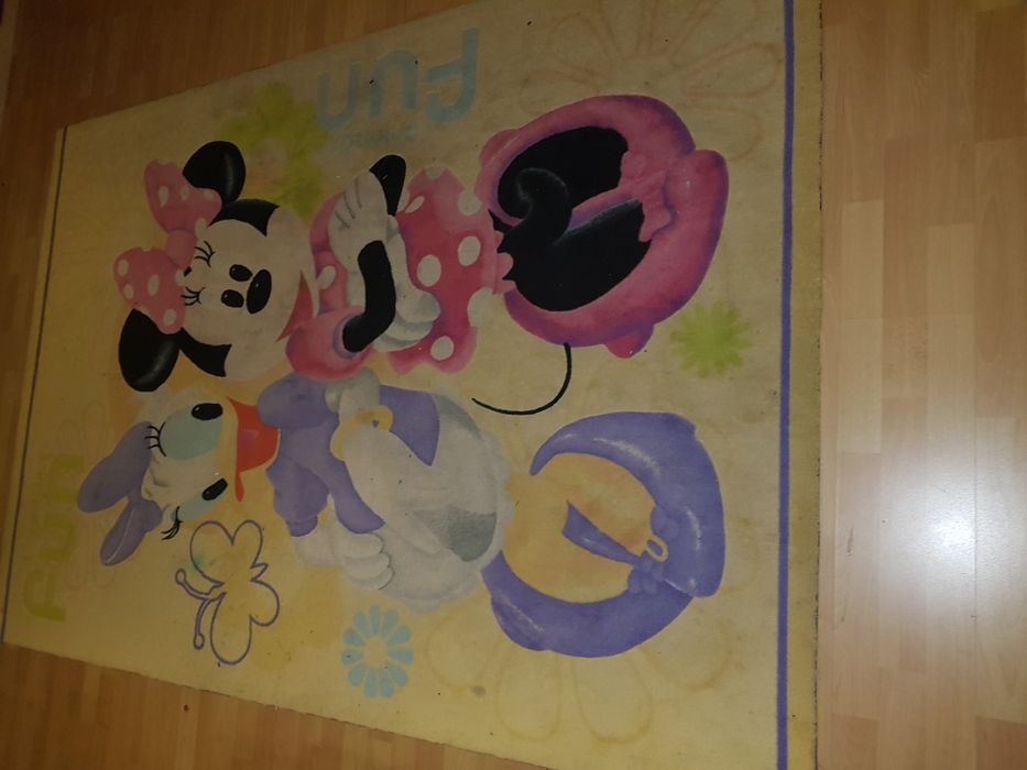 Duzy Dywan do pokoju dzieciecgo Disney Myszka Mini i Deizi 160x230