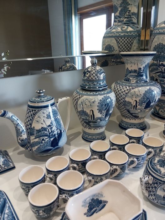 Serviço pintado á mão