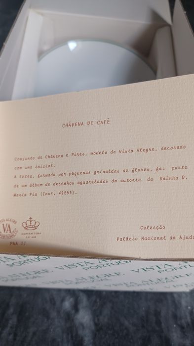 Chávena com pires Vista Alegre