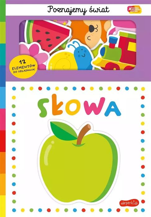 Akademia Mądrego Dziecka. Poznajemy świat. Słowa. Harperkids