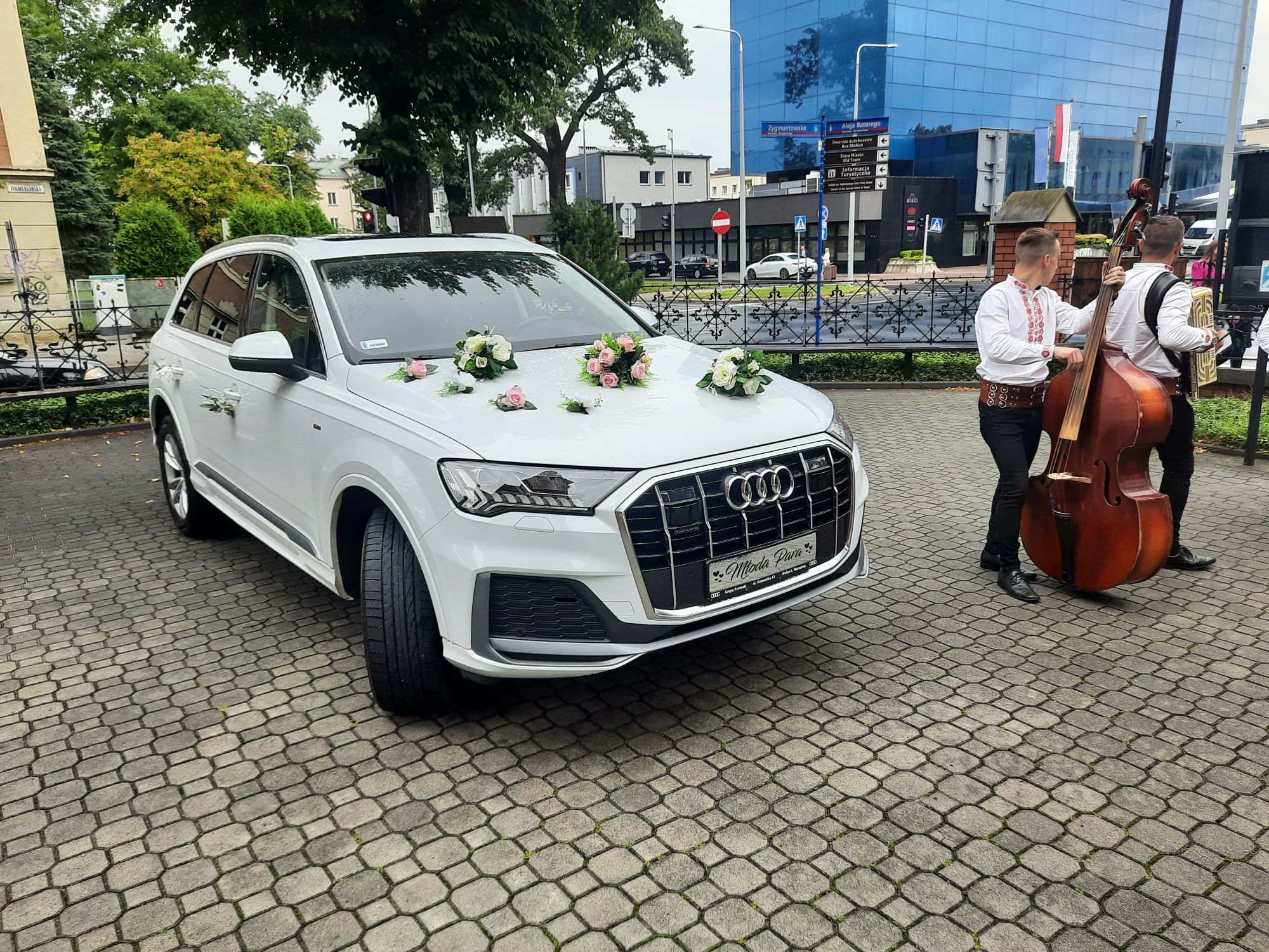 Audi Q7 auto,samochód do ślubu