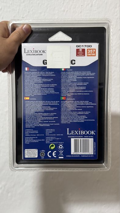 Calculadora gráfica lexibook gc1700