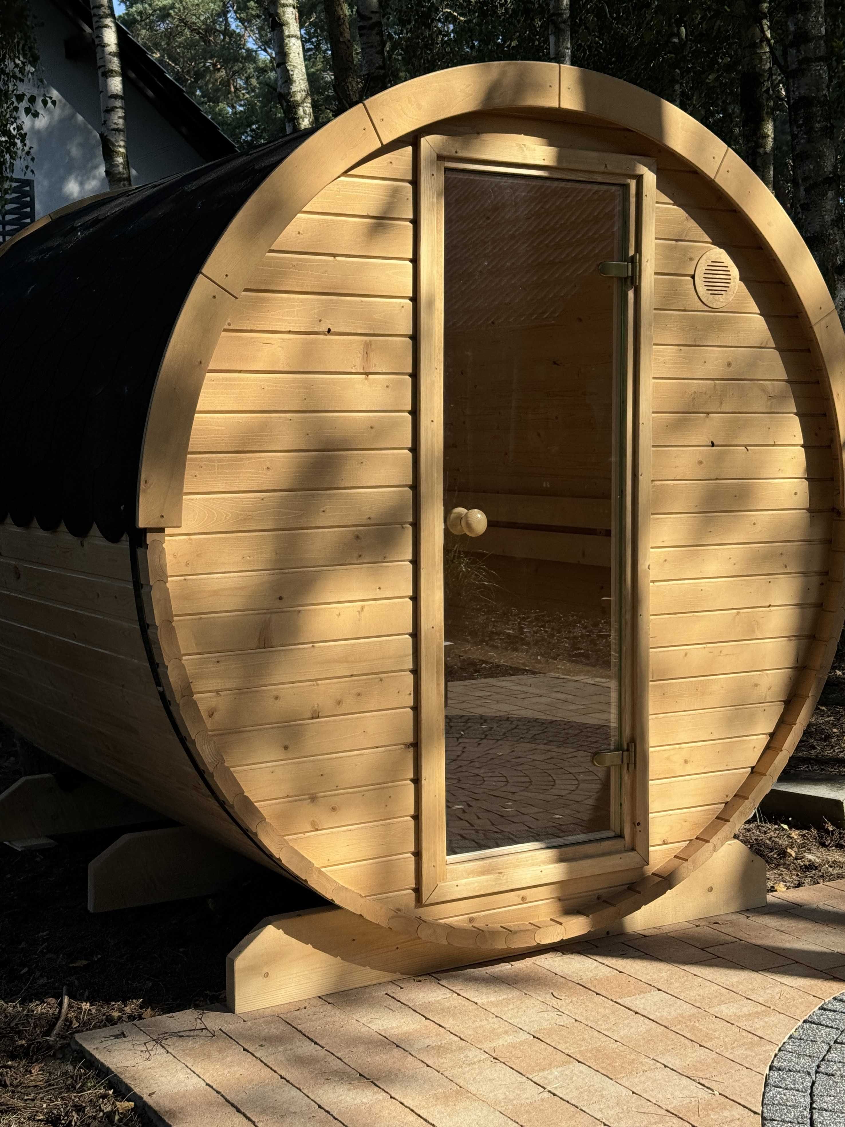 Sauna drewniana sucha 200cm PRODUCENT FV23 świerk łaźnia ławki jakość